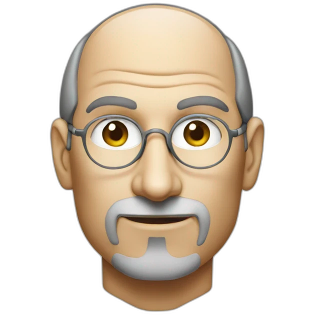 steve jobs head emoji
