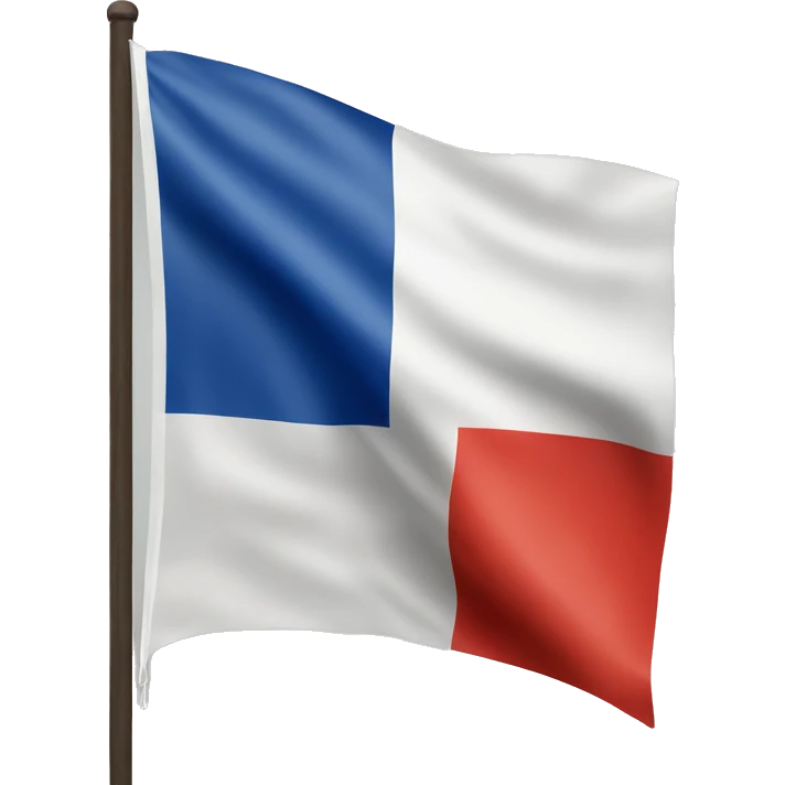 Dutch flag with a red cross over it emoji