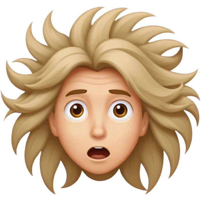 getting blown out emoji