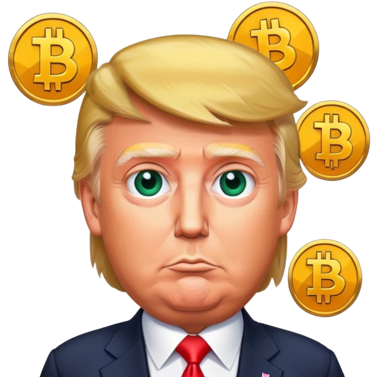 trump crypto emoji