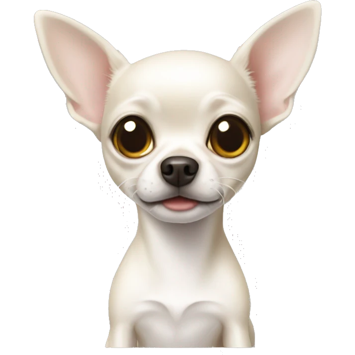 White chihuahua emoji