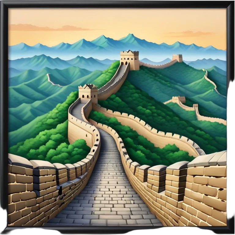 great wall of china emoji