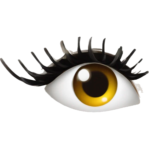 Eyelash extensions with tweezers  emoji