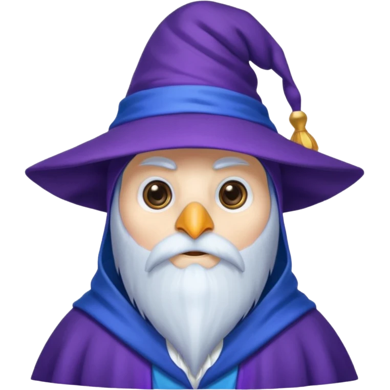 Penguin Wizard emoji