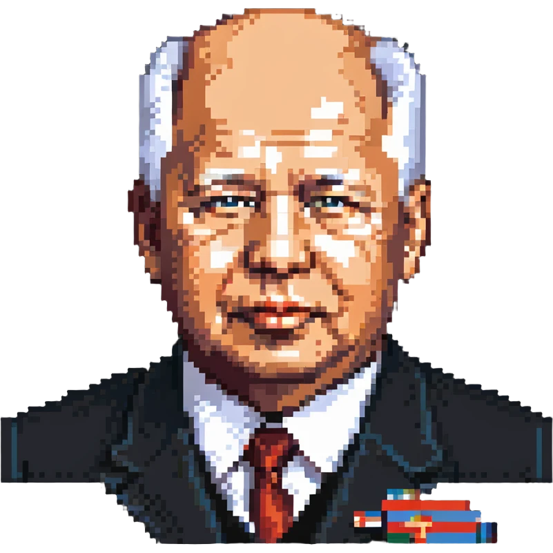 portrait of Nikita Khrushchev emoji