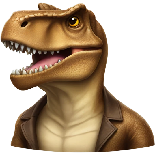 Rich T-Rex emoji