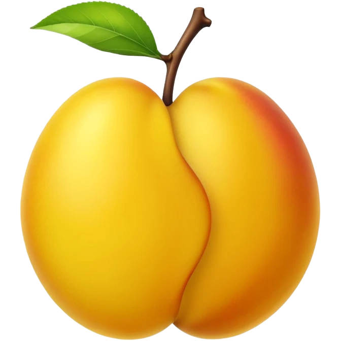 yellow plum emoji