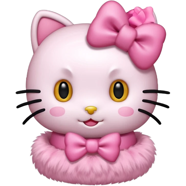 Cute hello kitty  emoji