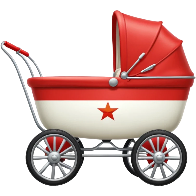 Ретро детская коляска СССР emoji