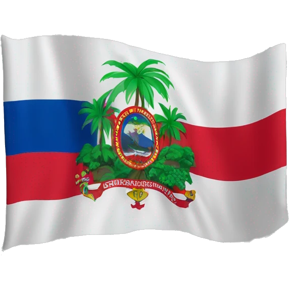 Bandera de la provincia de Chiriquí,Panama emoji