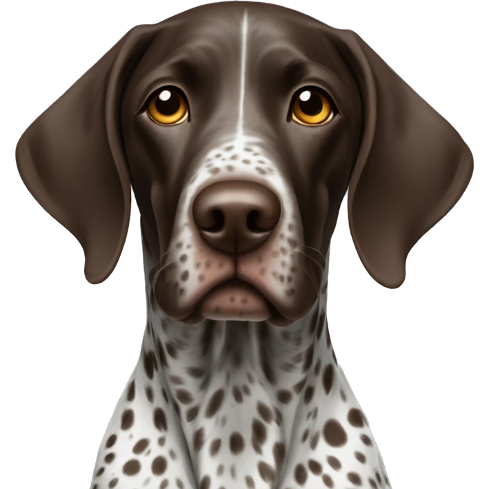 German shorthair pointer emoji