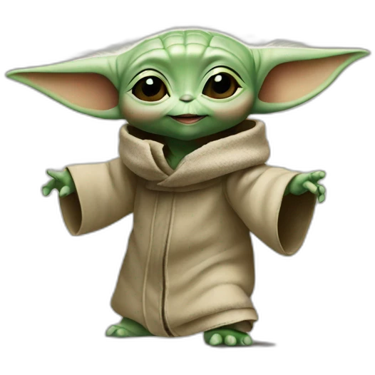 baby yoda dancing emoji