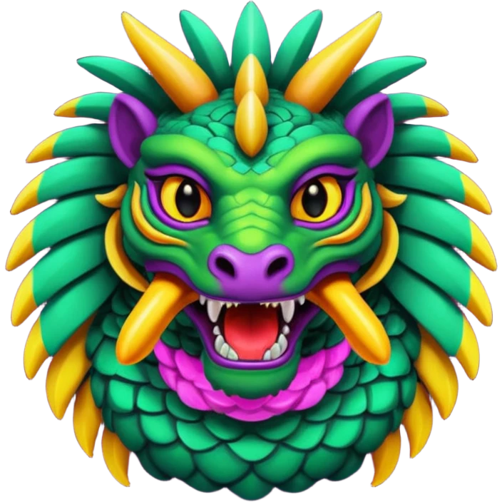 ketzalcoalt colores neon hambriento emoji