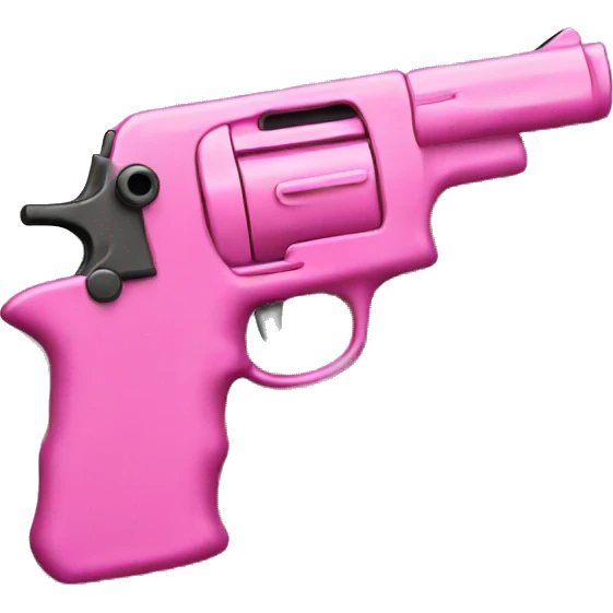pink gun  emoji