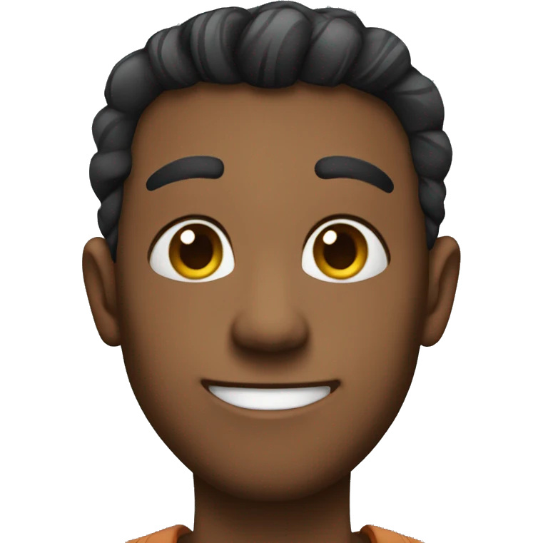 Awkward smile emoji