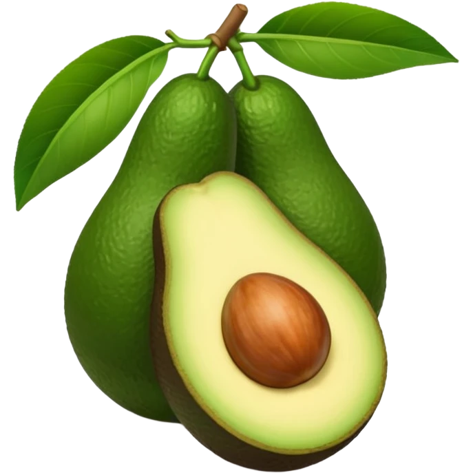 Casa de infonavit con un aguacate con piehrnas y brazos emoji