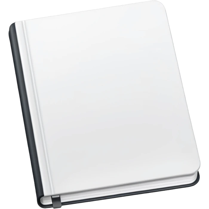 emoji of open magazine with nothing inside emoji