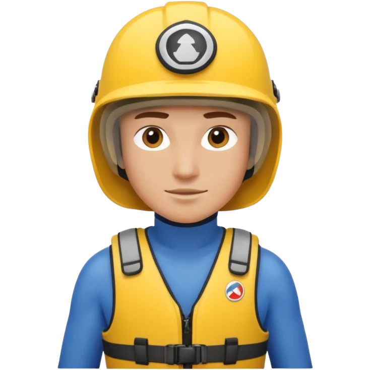 Wildwater kayaker emoji