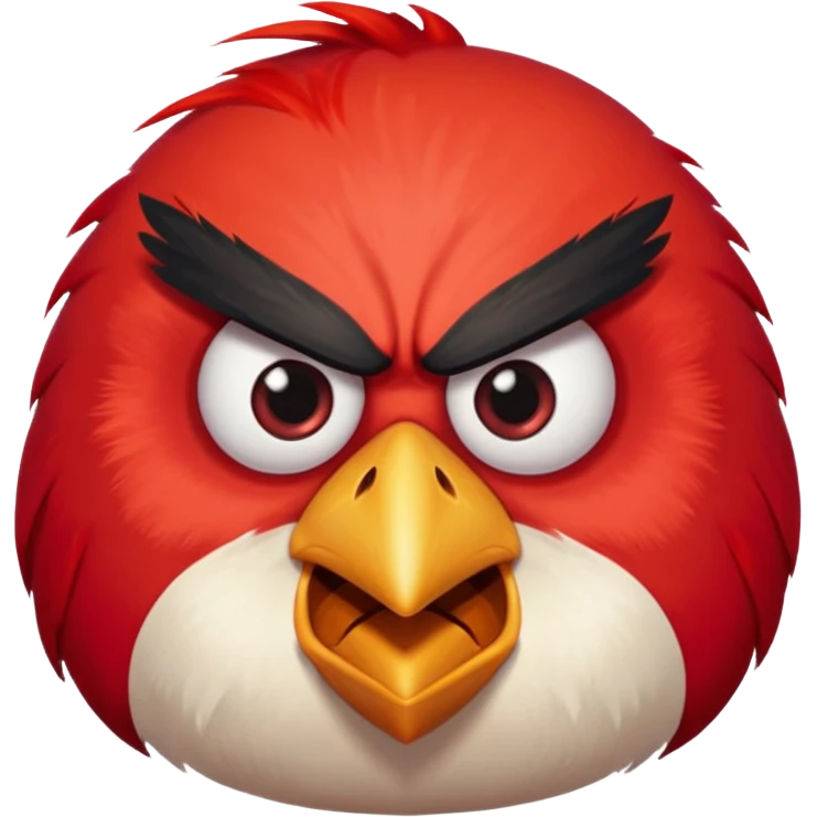 deadly stare emoji angry bird emoji