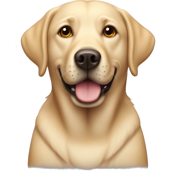 Labrador  emoji