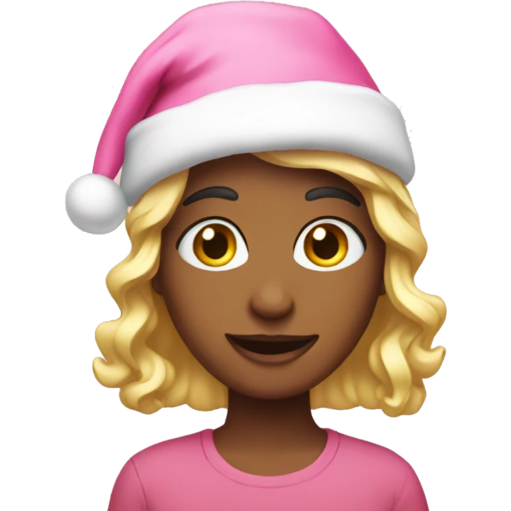 Pink Christmas  emoji