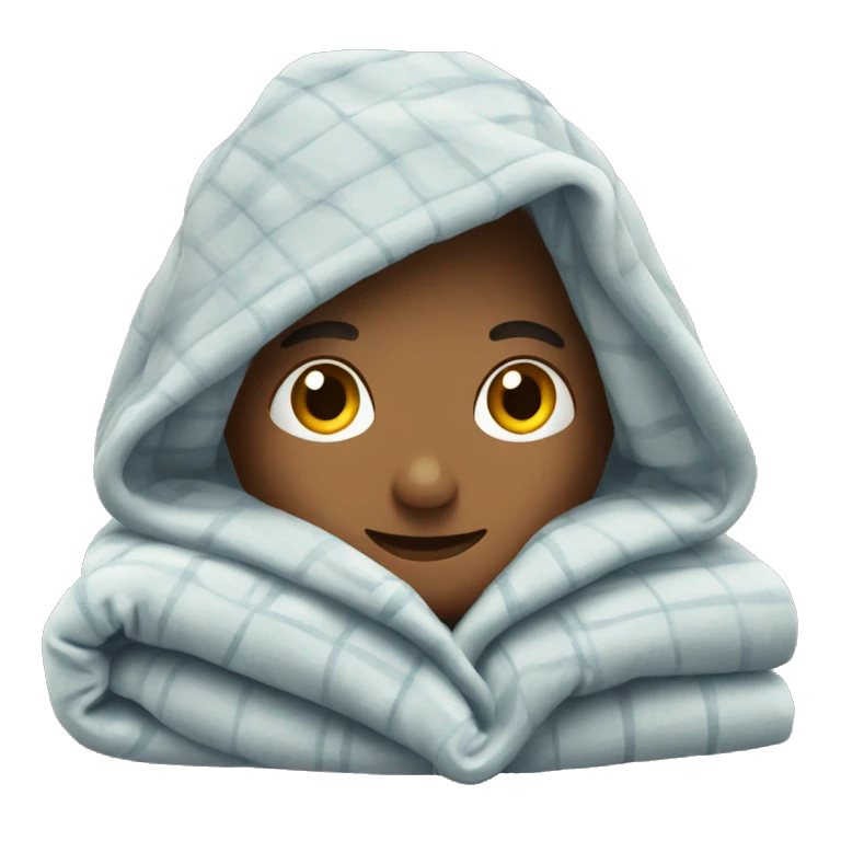 Cozy blanket emoji