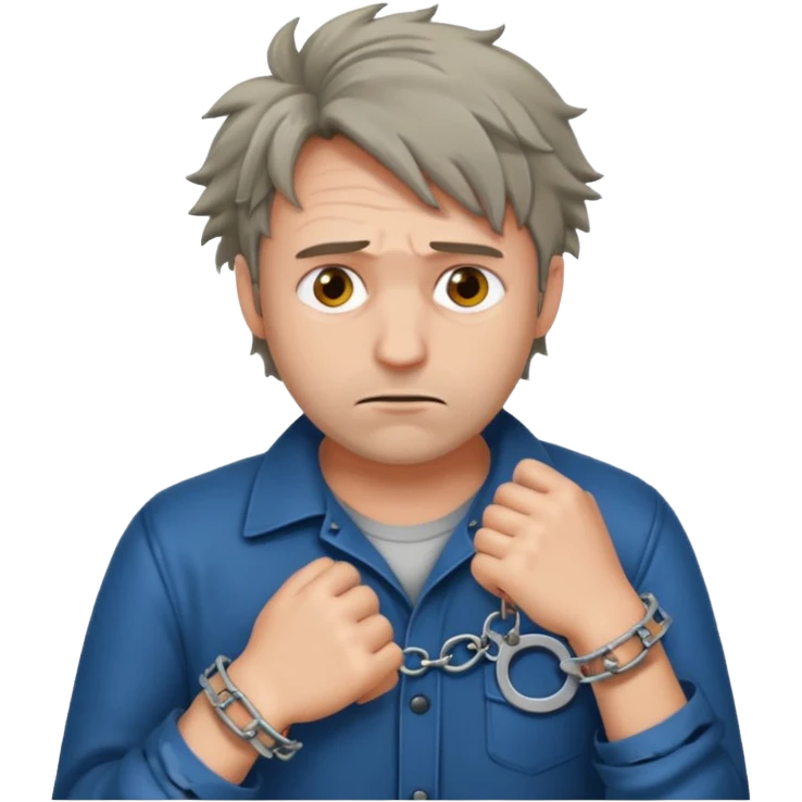 Arrested crook emoji