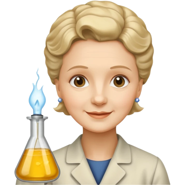 marie curie french scientific emoji