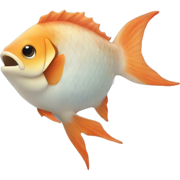 Fish Christmas emoji