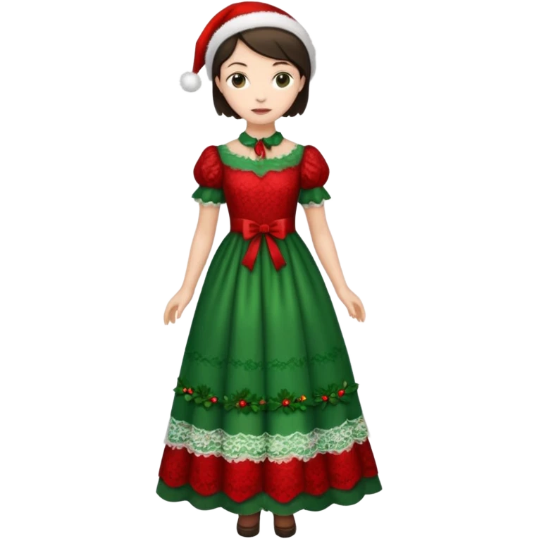 Christmas Emily Dickinson Full body emoji