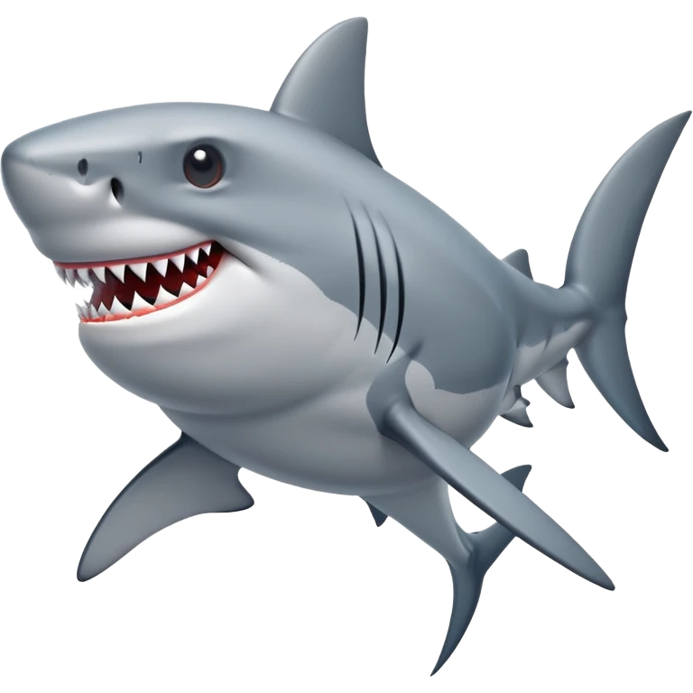 Shark with 3 lega emoji