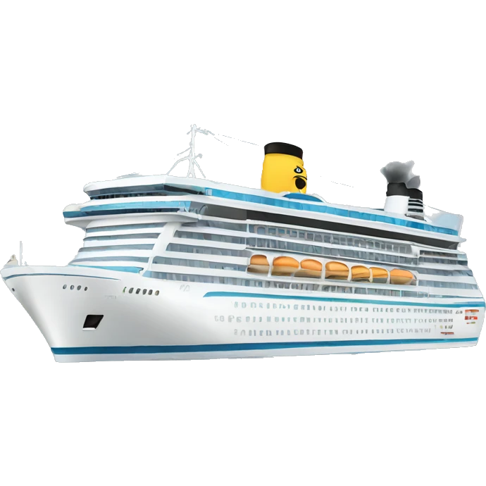 Cruise ship emoji