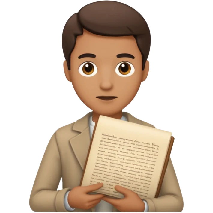 actor with script emoji