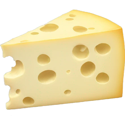 grey cheese emoji
