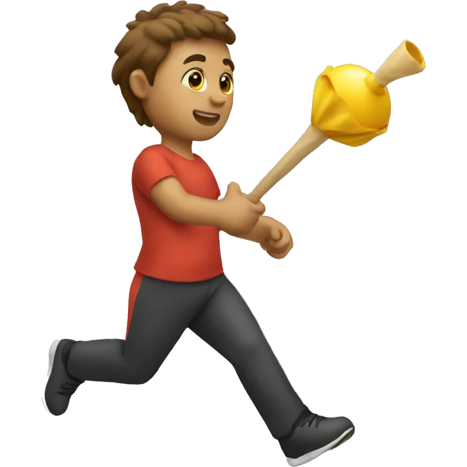 passing the baton emoji