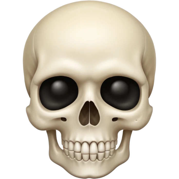 Un crâne qui dit des mot interdit emoji