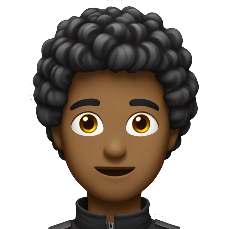 Черный халат  emoji