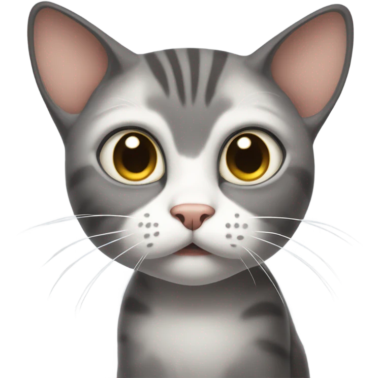 curious cat in focus emoji