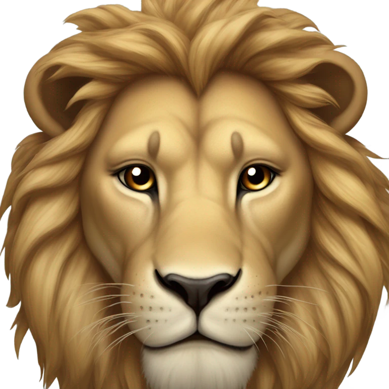 A male lion on top of a lioness emoji