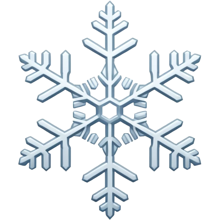 Snowflake emoji