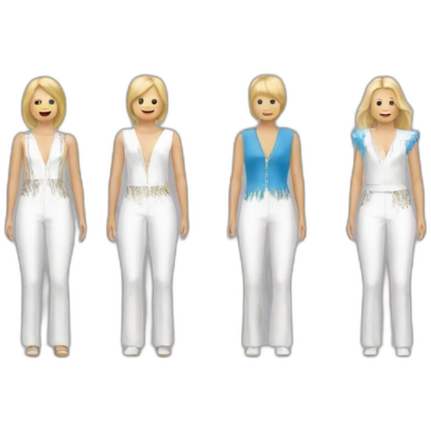 abba stage outfits emoji