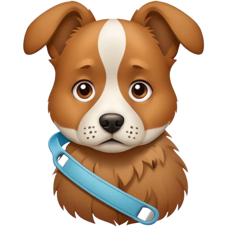 dog with a splint emoji