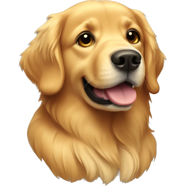 Golden retriever  emoji