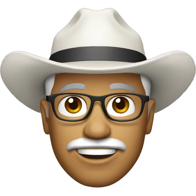 Boné Branco emoji