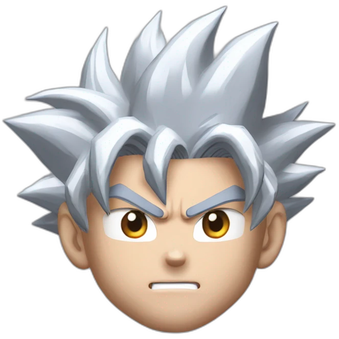 Goku ultra instinct emoji