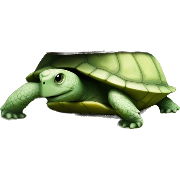 A house on a turtle  emoji