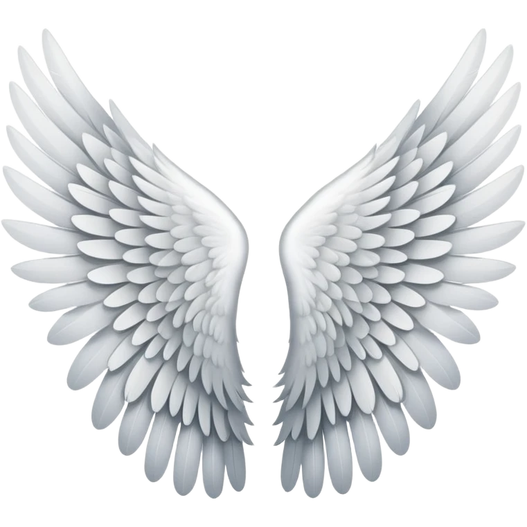 Angel wing emoji