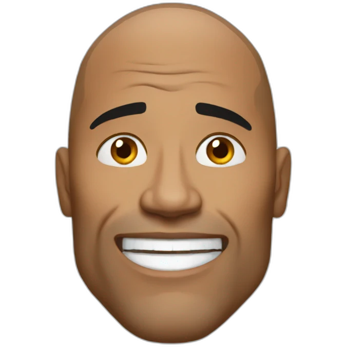The rock emoji