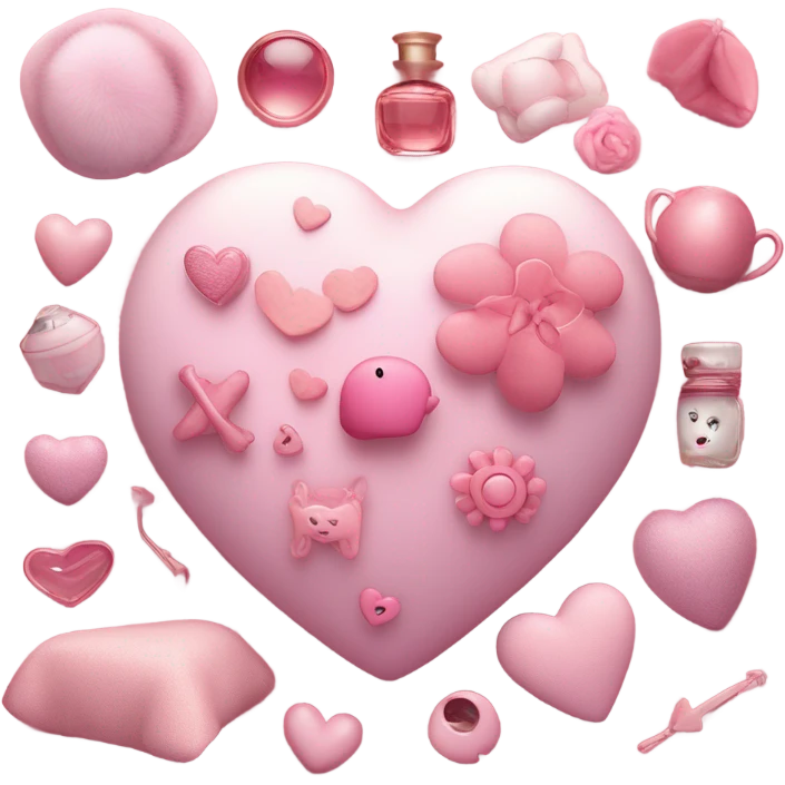 Pink aesthetic  emoji