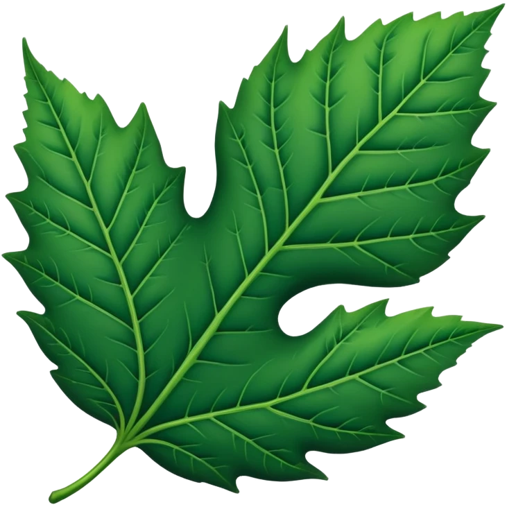 Indica leaf emoji
